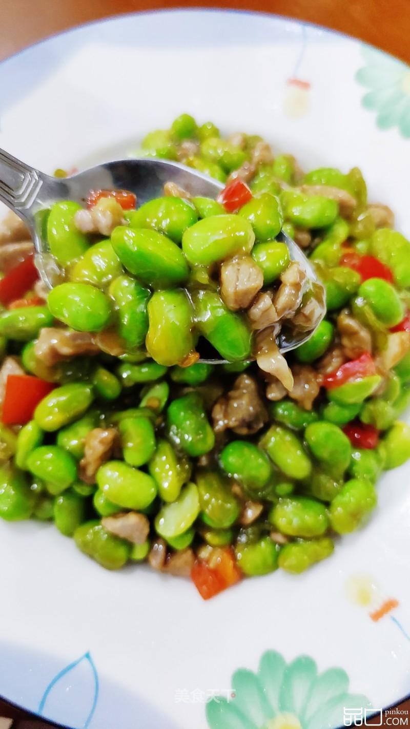 毛豆肉丁
