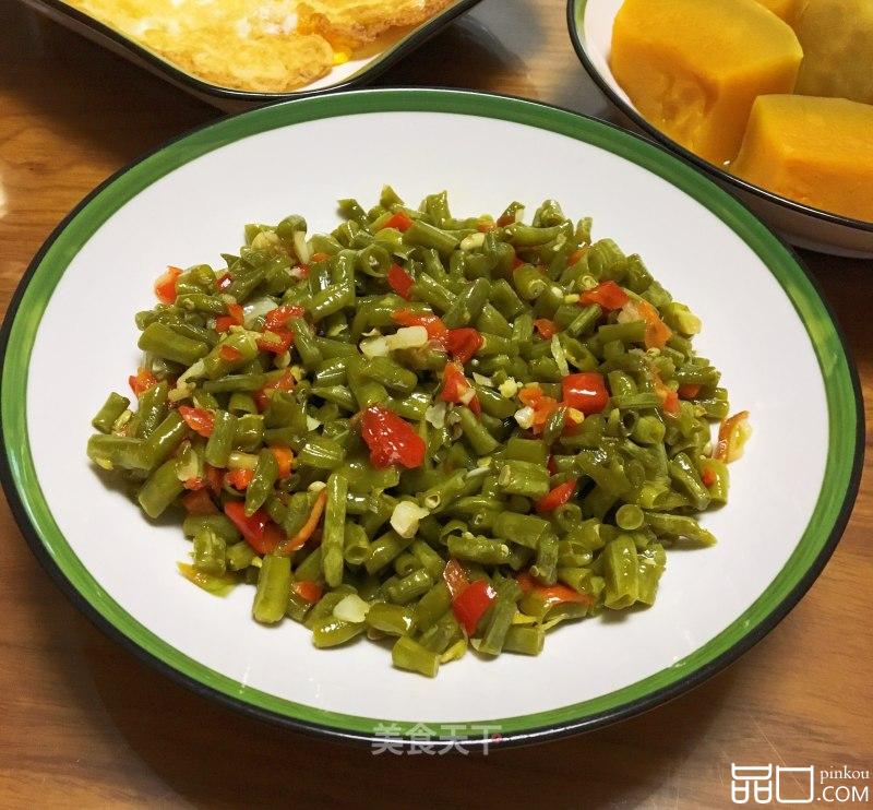 剁椒炒酸豆角