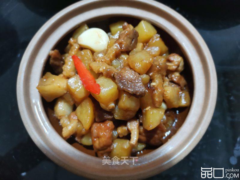 五花肉烧土豆