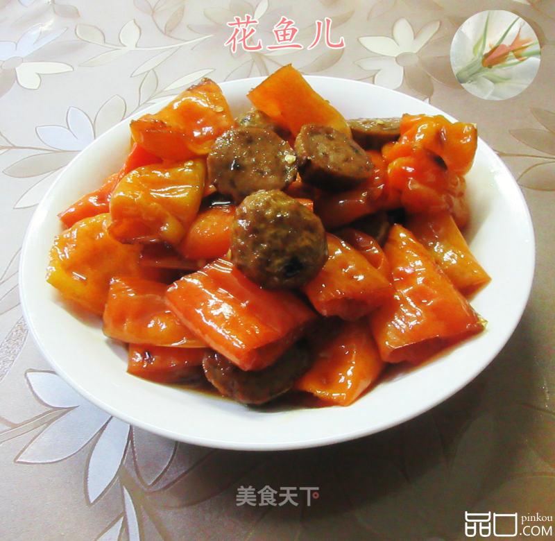 香菇贡丸烧青椒