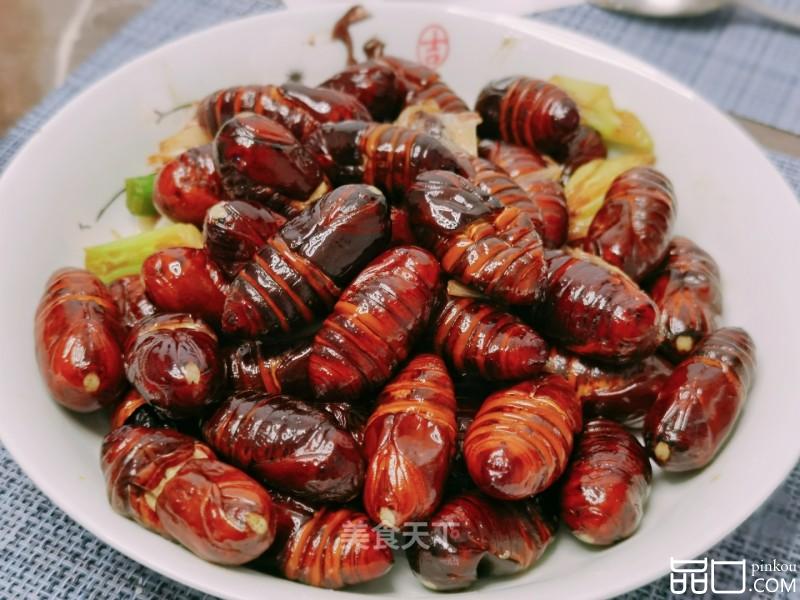 葱烧茧蛹