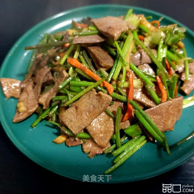 芫荽爆猪肝