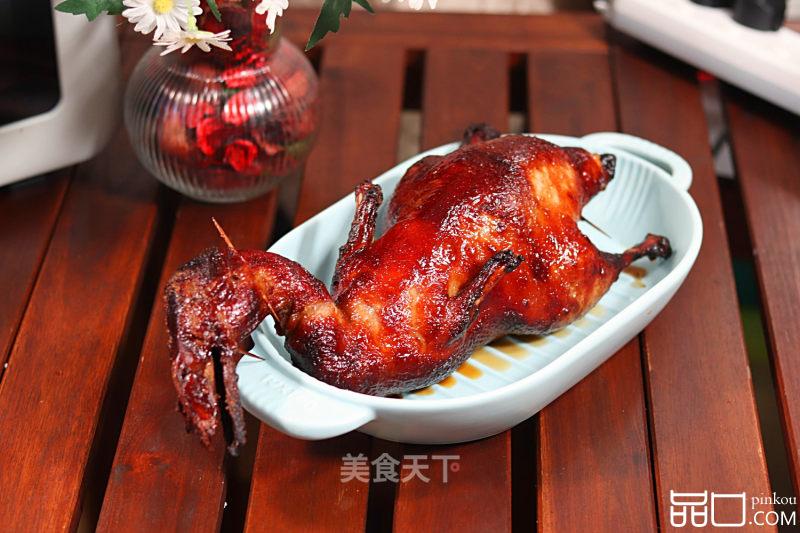 舔手指的蜂蜜酱油烤鸭，皮脆肉嫩巨好吃!