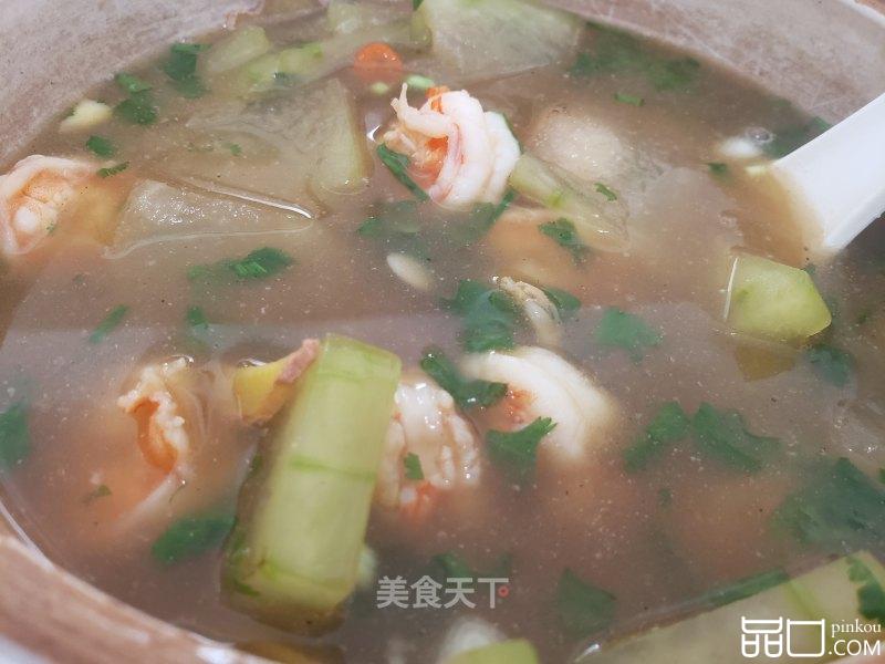 冬瓜炖虾仁