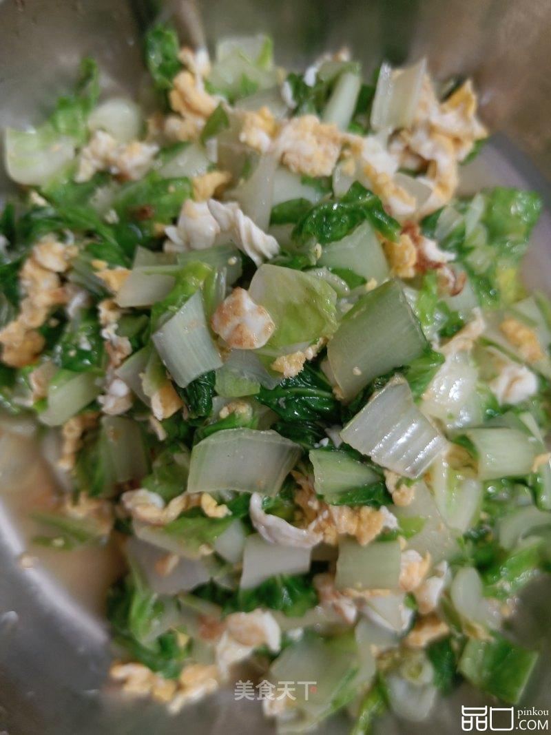 鸡蛋炒小白菜