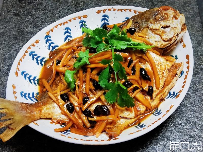 豆豉炖鲳鱼