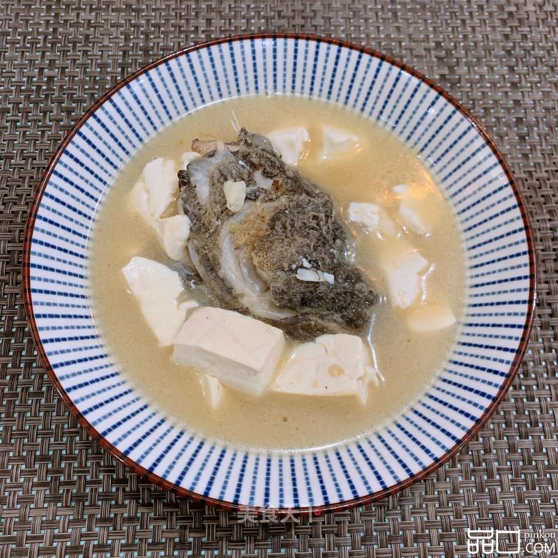 老虎斑豆腐鱼汤
