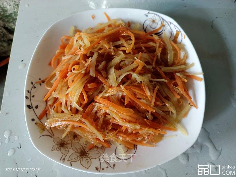 胡萝卜土豆丝儿