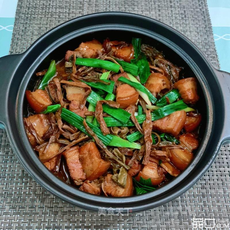 干豆角炖五花肉