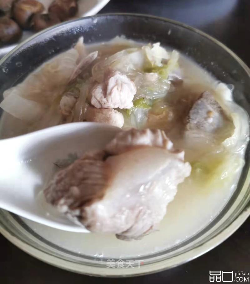白菜粉条炖龙骨