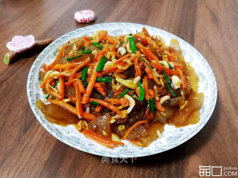 胡萝卜炒榛子糕