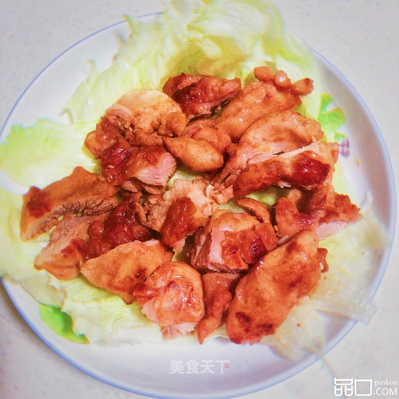 奥尔良鸡腿扒