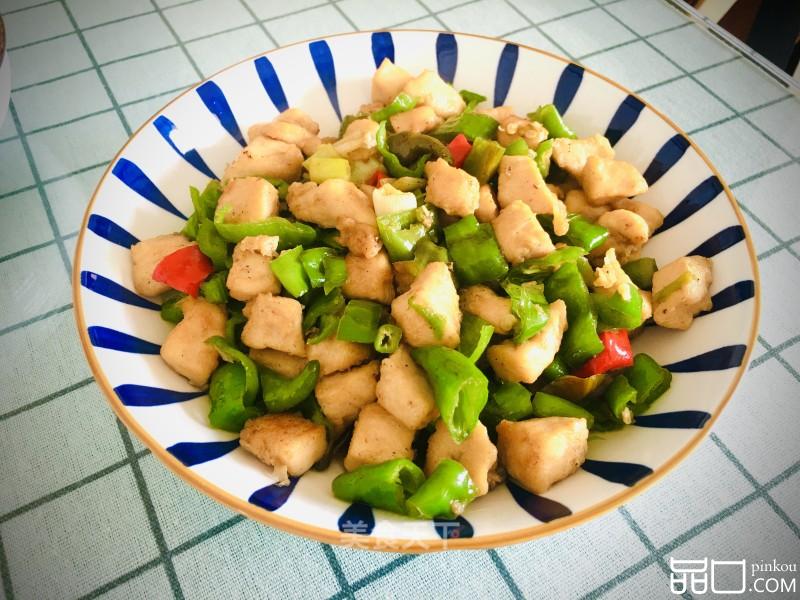 辣子滑油鸡丁