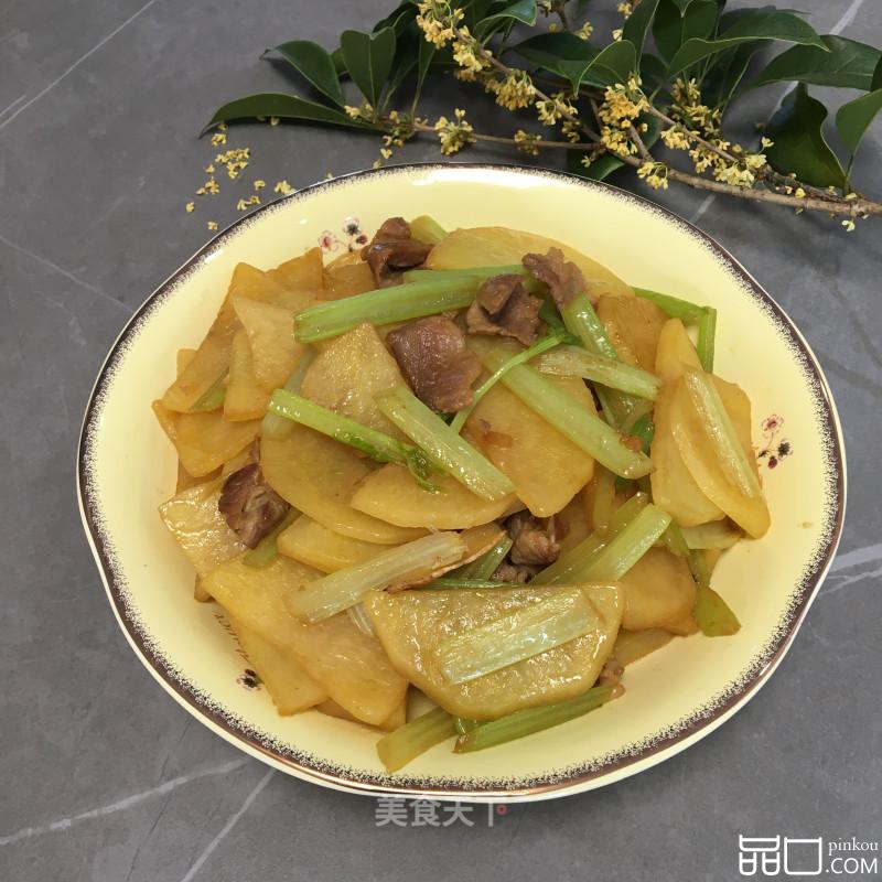 香芹瘦肉土豆片