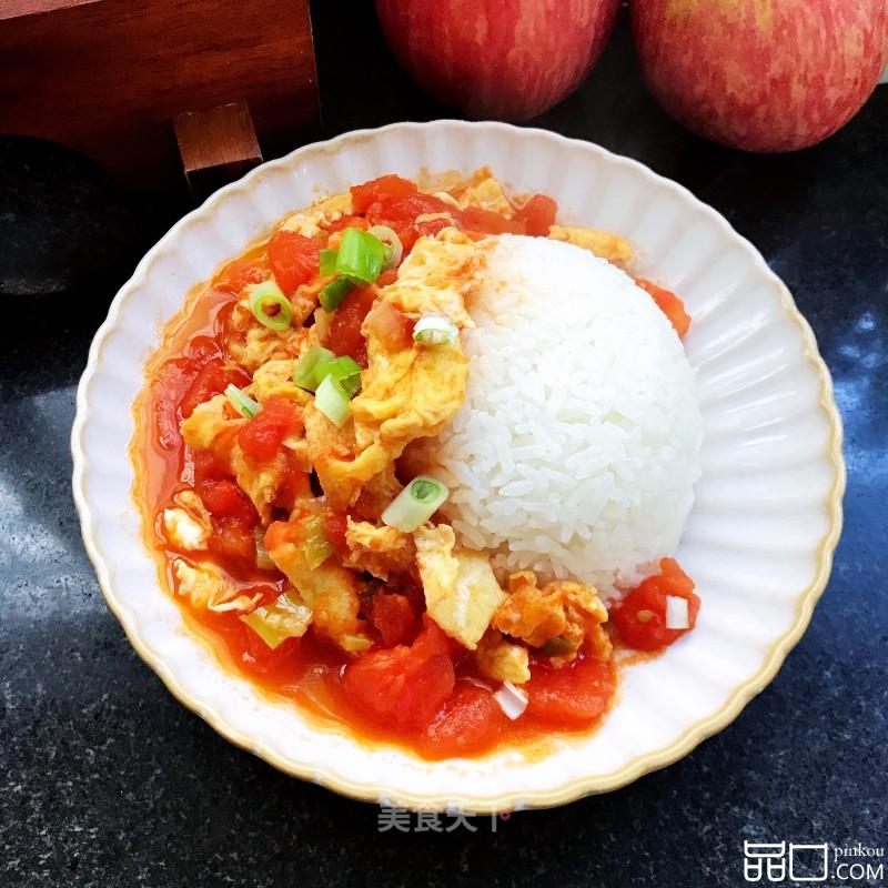 番茄炒蛋盖饭