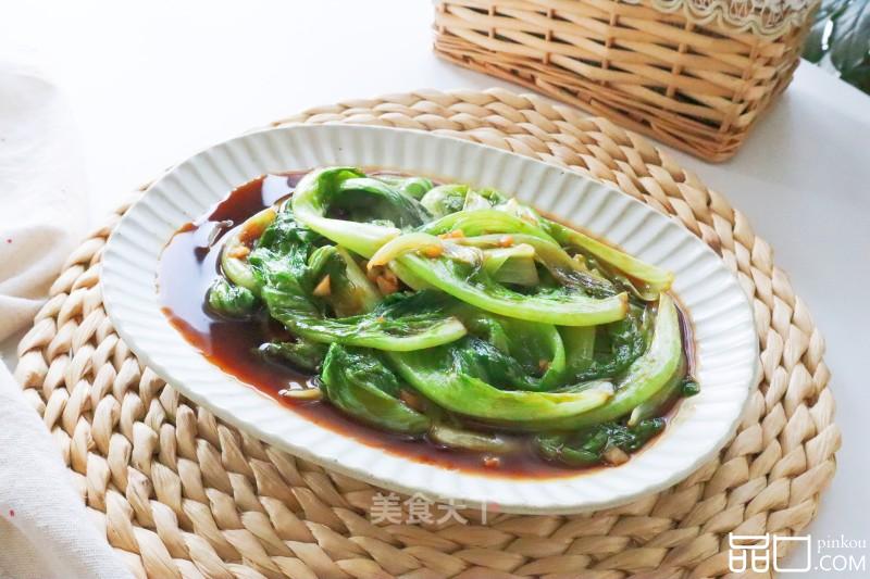 快手家常小炒蚝油生菜