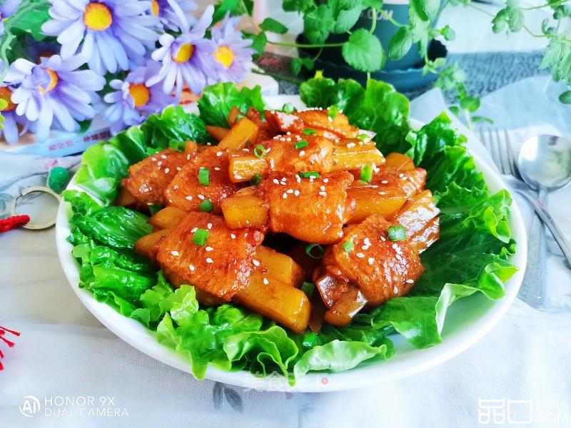 土豆酿鸡翅