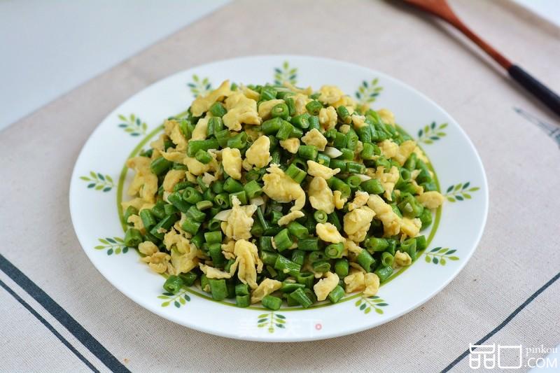 鸡蛋炒豇豆