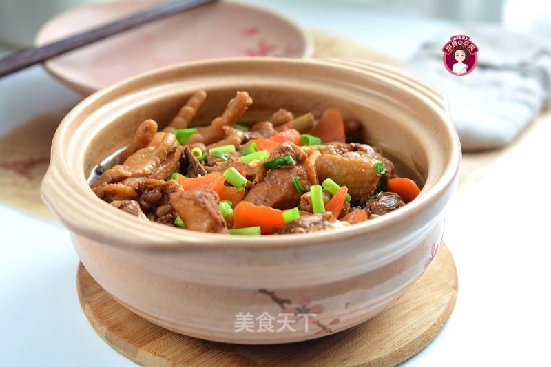 砂锅焖鸡