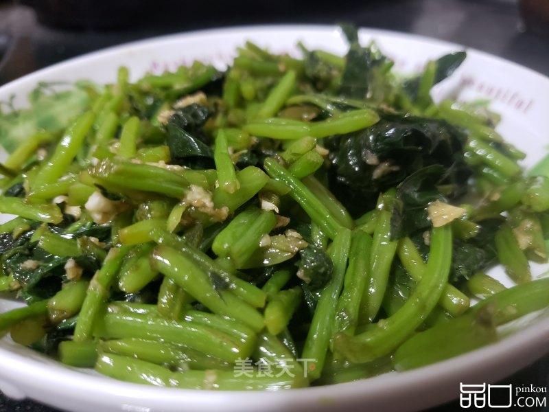 凉拌红薯杆红薯叶