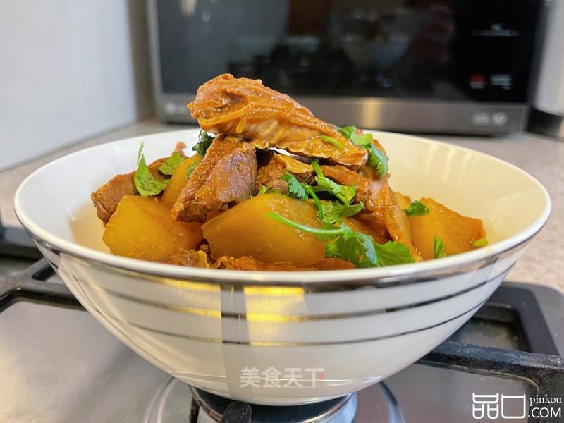 牛坑腩焖萝卜