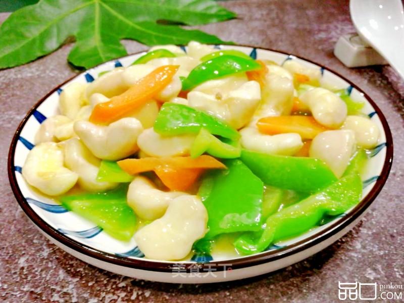 减肥塑身5分钟快手菜，炒菱角