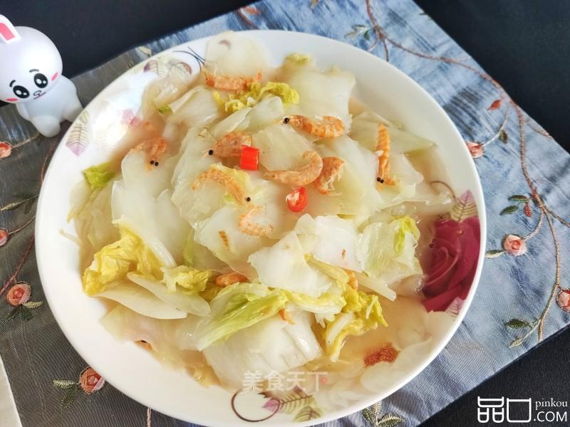 红虾烧白菜