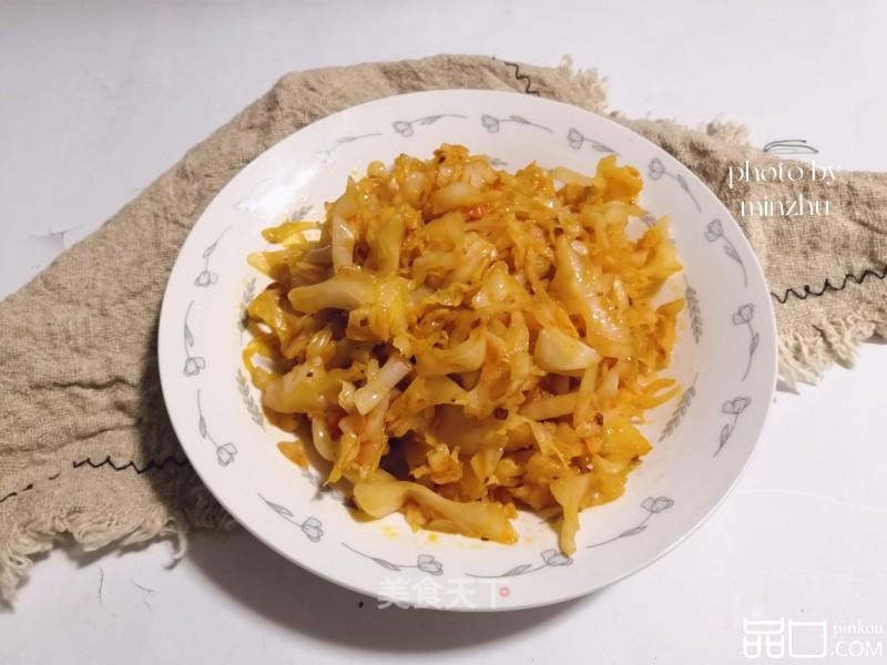 辣炒包菜丝