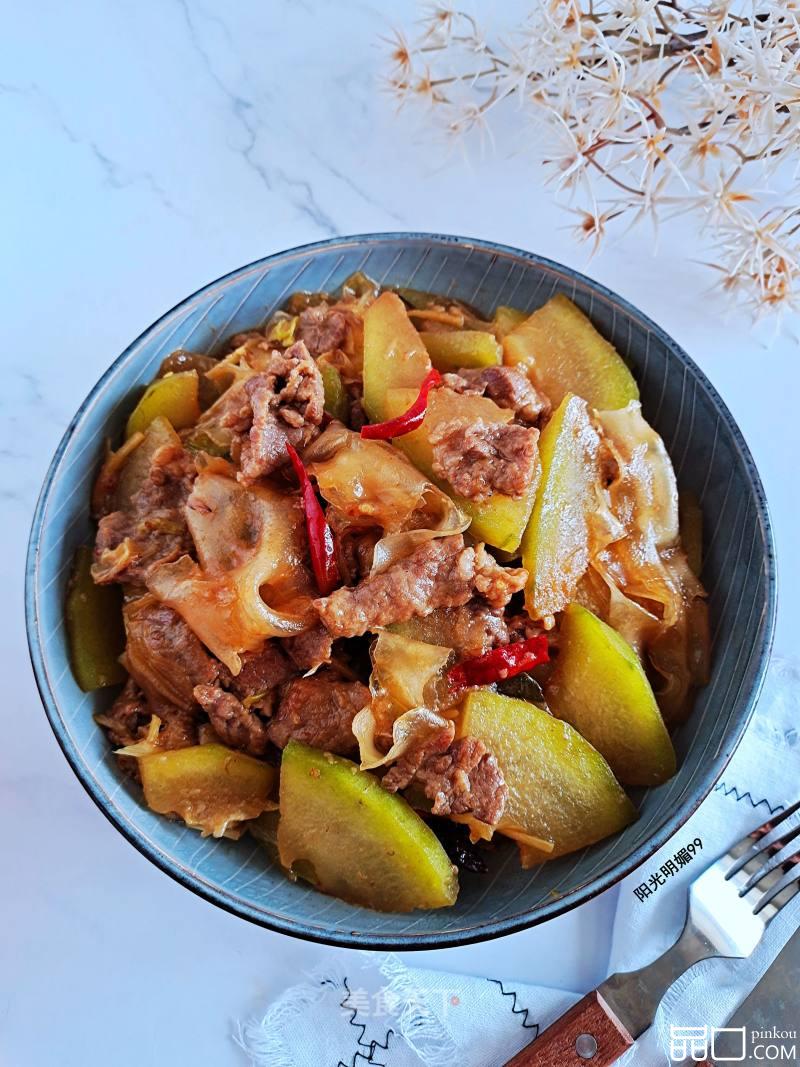 冬瓜炒牛肉