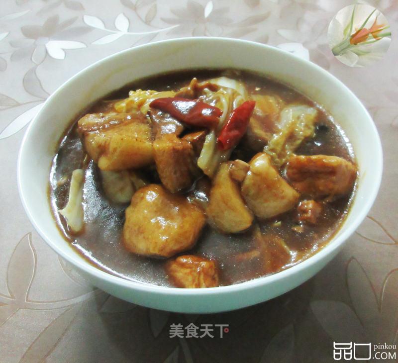 大白菜炖五花肉