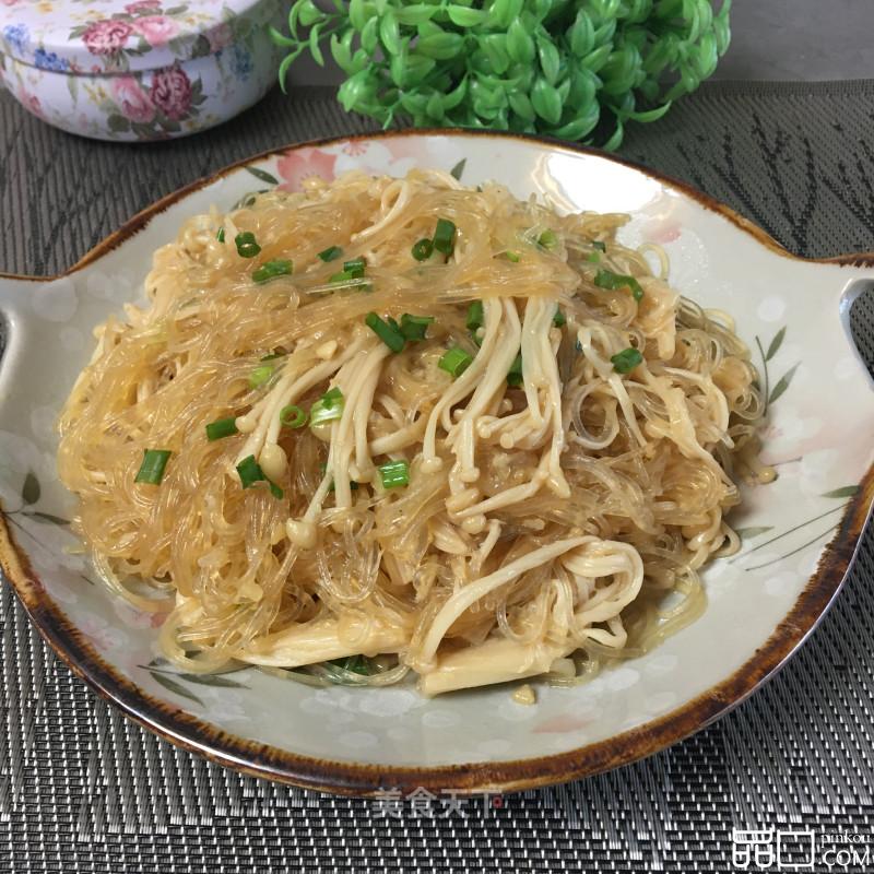 蒜蓉粉丝烧金针菇