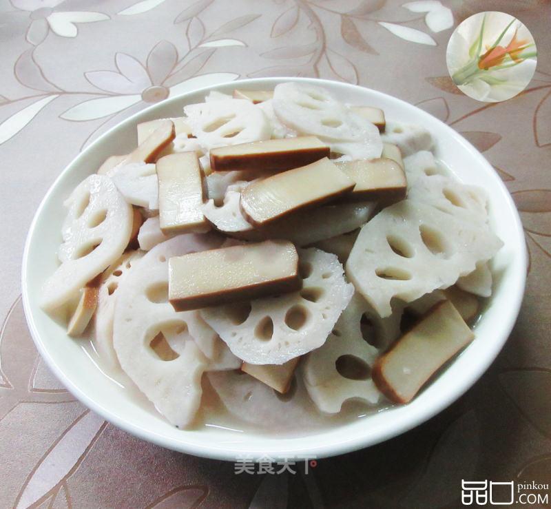 鸡蛋干炒莲藕