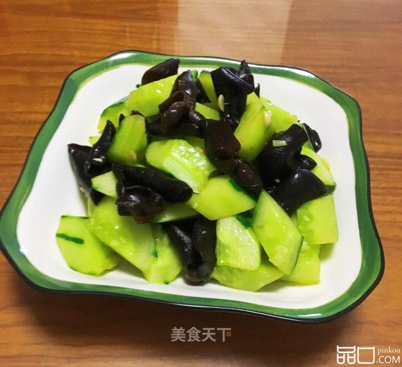 木耳炒黄瓜