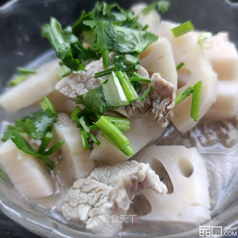 莲藕炖精肉