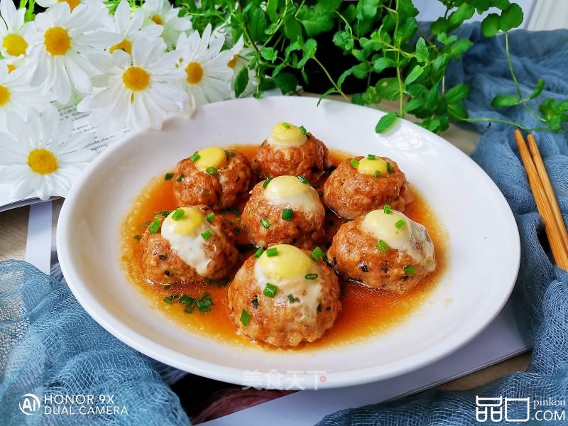 鹌鹑蛋蒸肉末