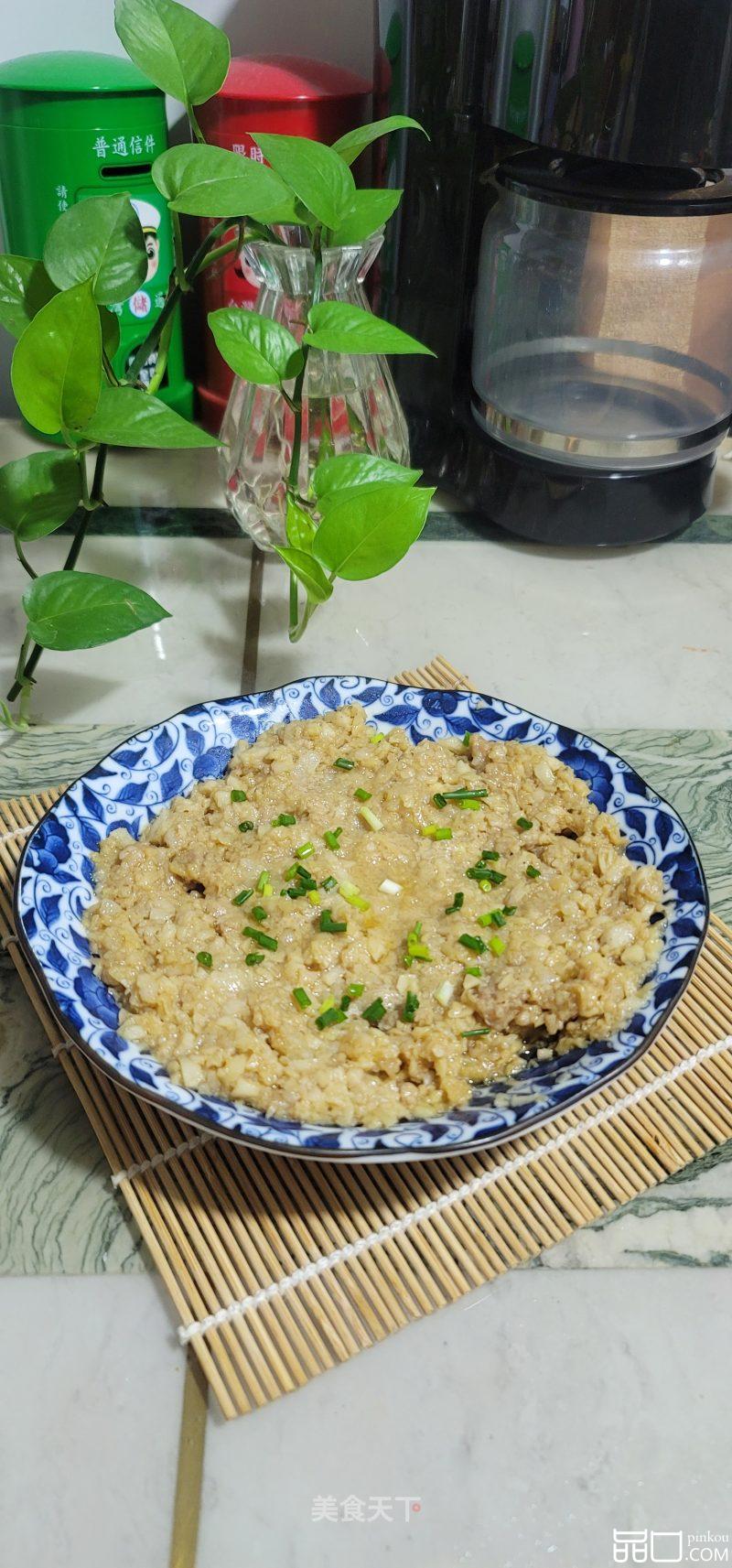 蒸莲藕肉饼