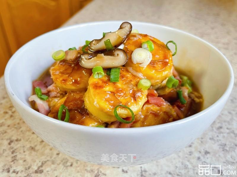 鲜菇汁烩蛋豆腐