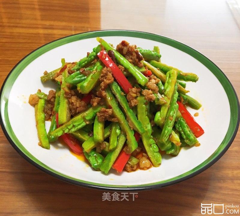 肉末苦瓜条