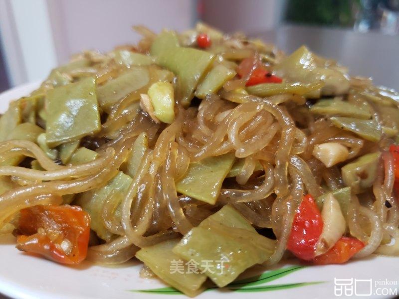 眉豆炖粉条