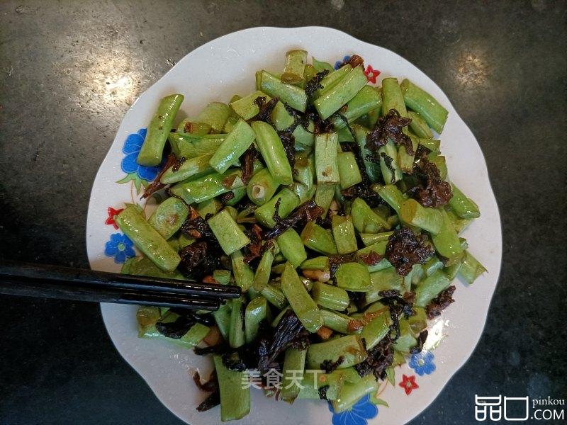 梅干菜炒豆角