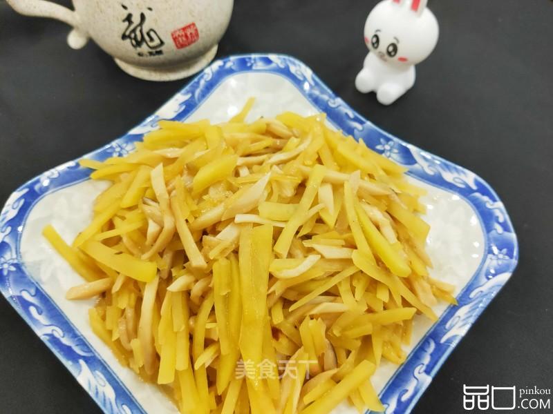 杏鲍菇炒土豆丝