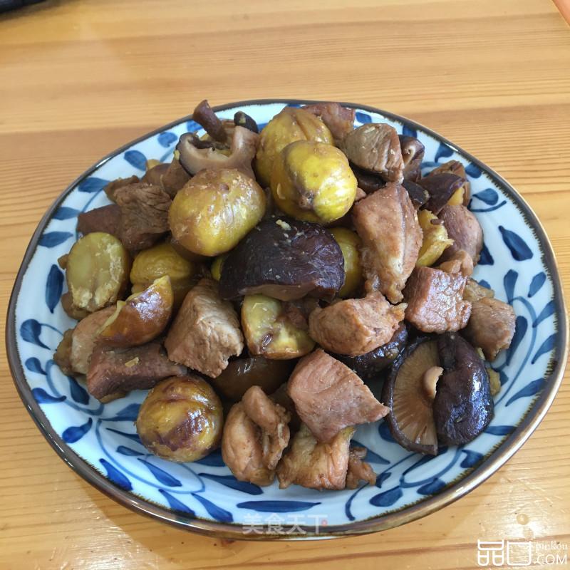 香菇板栗红烧肉