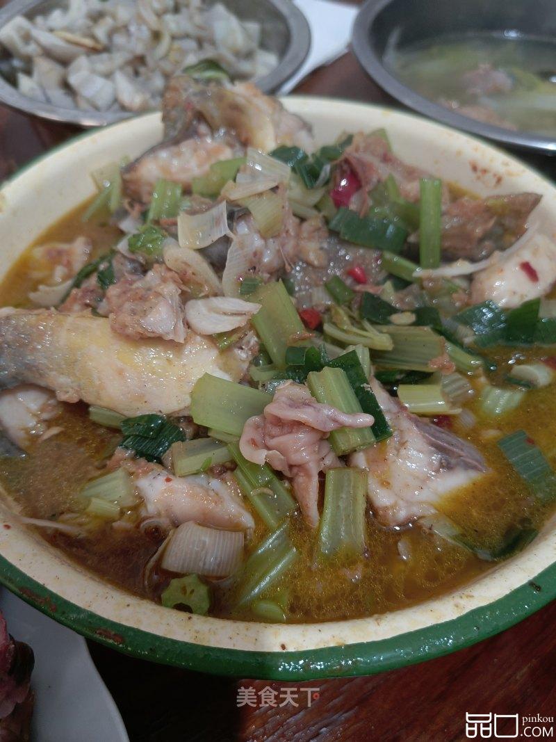 芹菜烧鱼