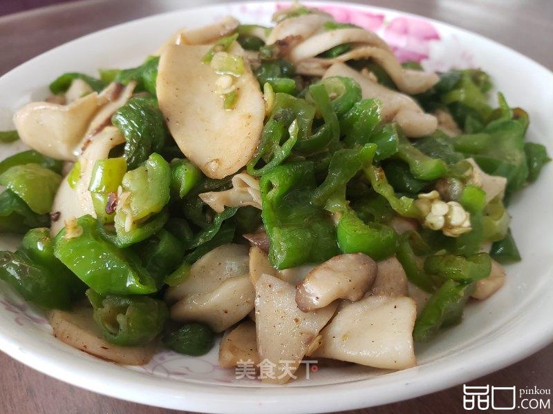 尖椒炒杏鲍菇