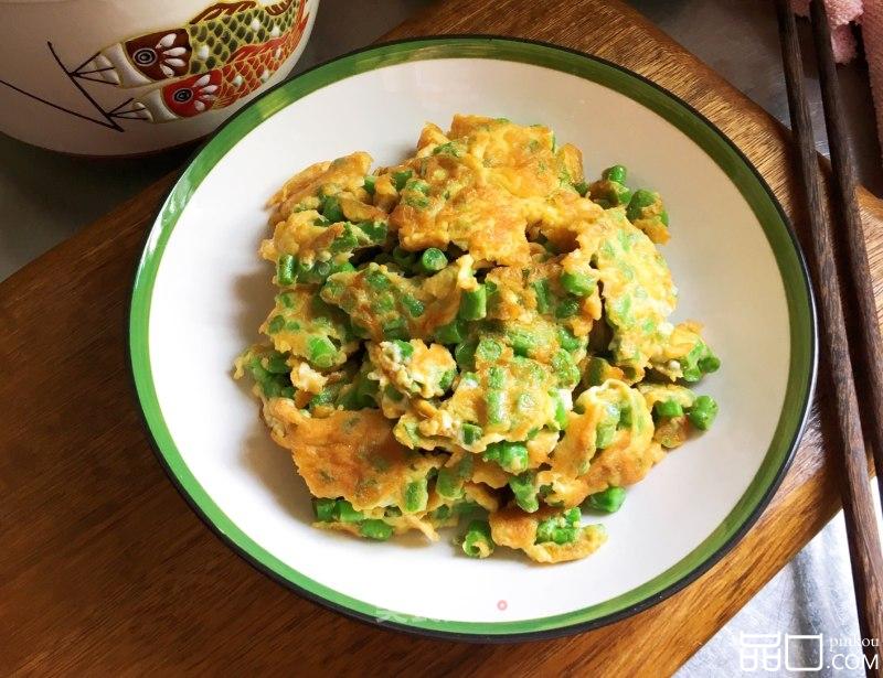 豆角煎鸡蛋