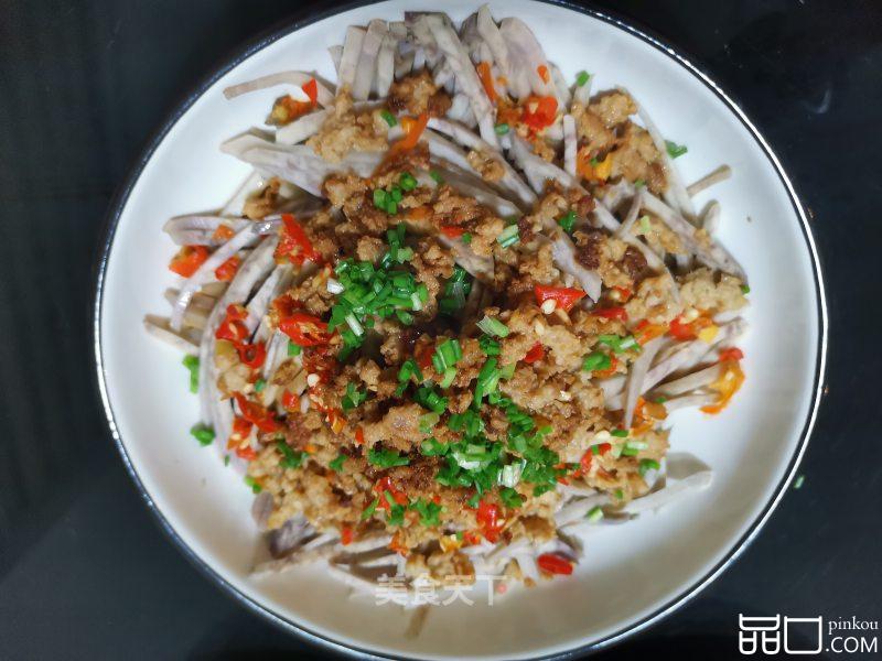 香芋丝蒸肉末