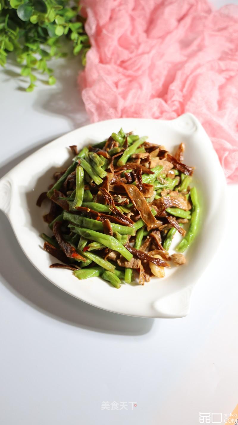 双豆角炒肉