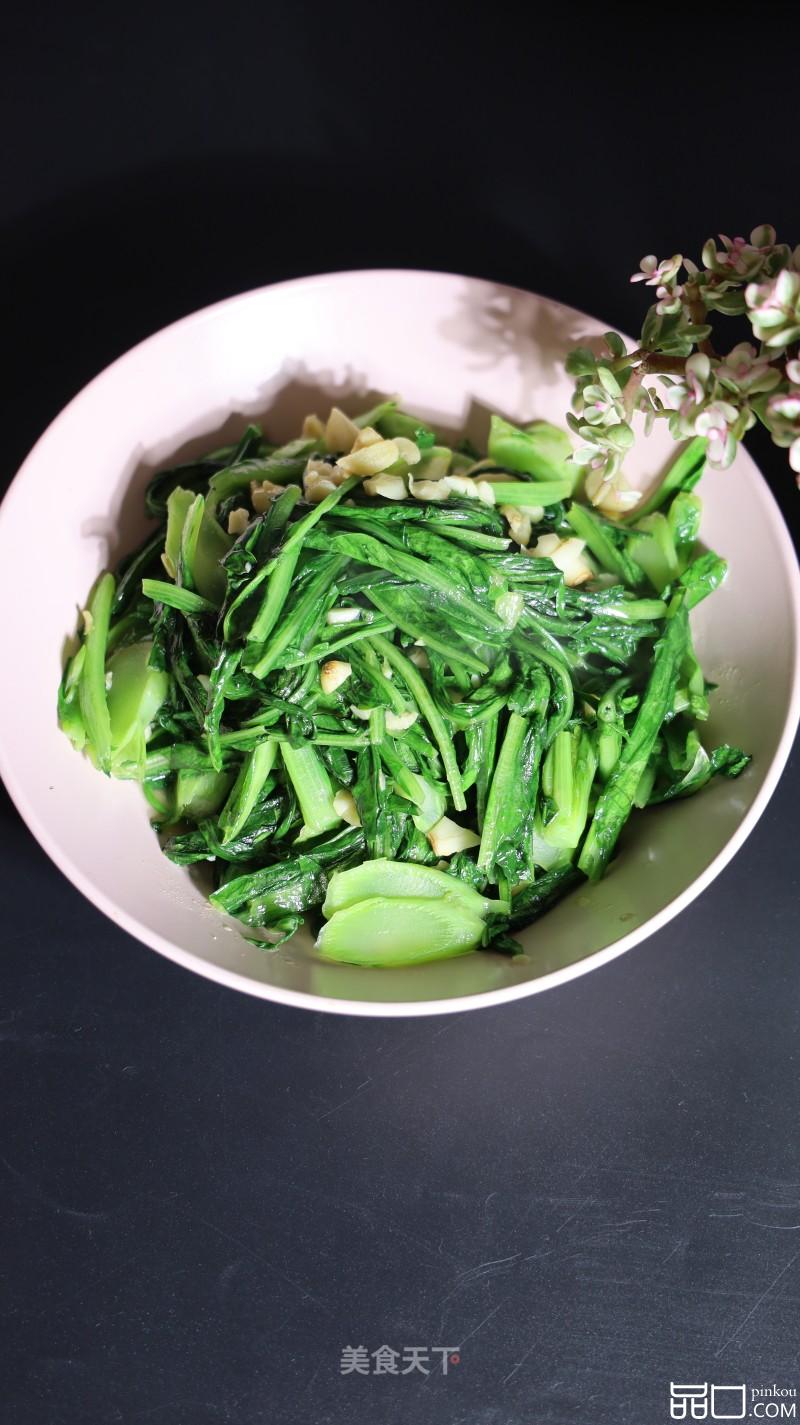 蒜香油麦菜