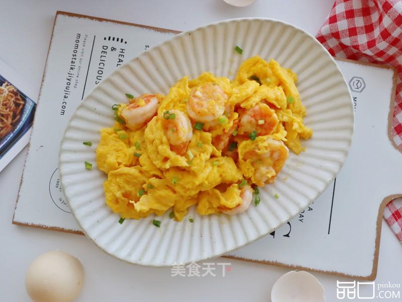 复刻粤菜虾仁滑蛋