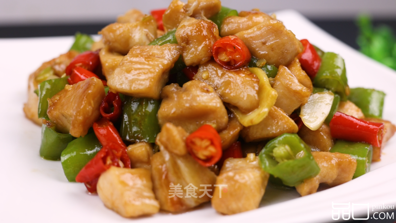 小炒鸡脯肉